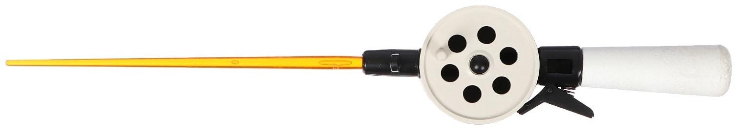 Удочка зимняя, ручка пенопласт длиной 70 мм, диаметр катушки 5.5 см, HFB-8B