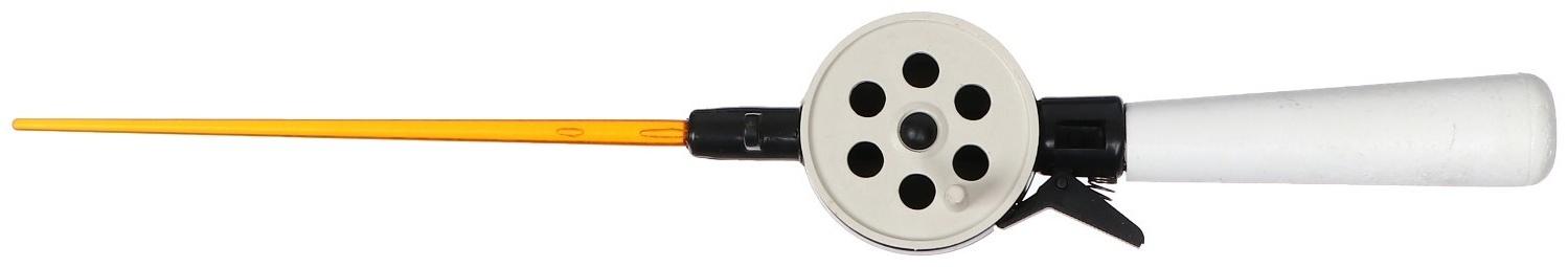 Удочка зимняя, ручка пенопласт длиной 100 мм, диаметр катушки 5.5 см, HFB-8B