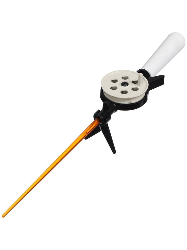 Удочка зимняя, ручка пенопласт длиной 100 мм, диаметр катушки 5.5 см, HFB-8B