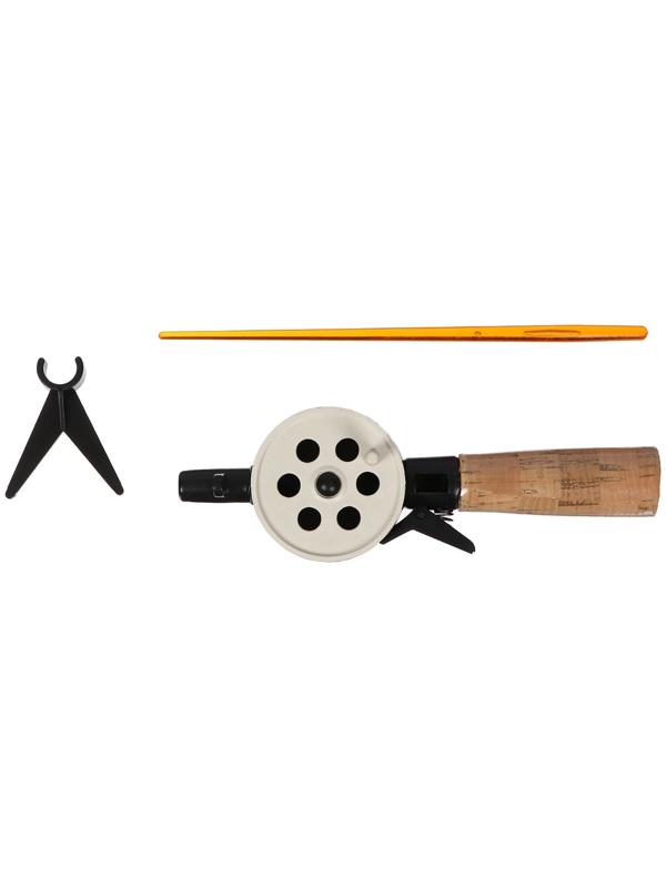 Удочка зимняя, ручка пробка длиной 70 мм, диаметр катушки 5.5 см, HFB-8X