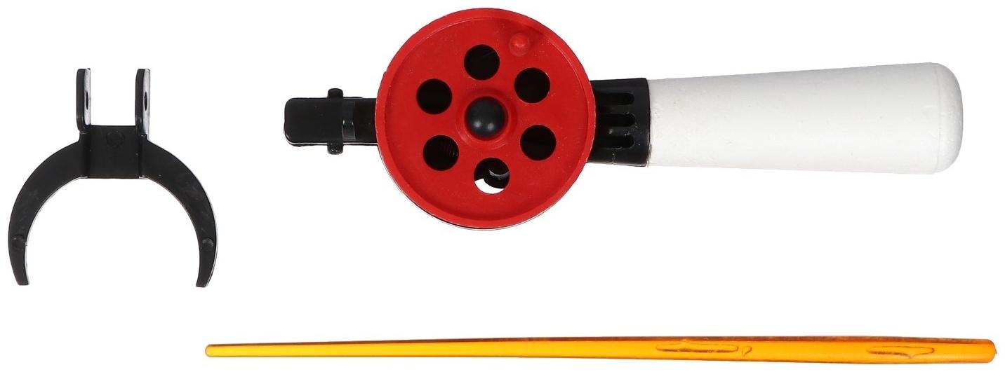 Удочка зимняя, ручка пенопласт длиной 70 мм, диаметр катушки 5.5 см, HFB-9B