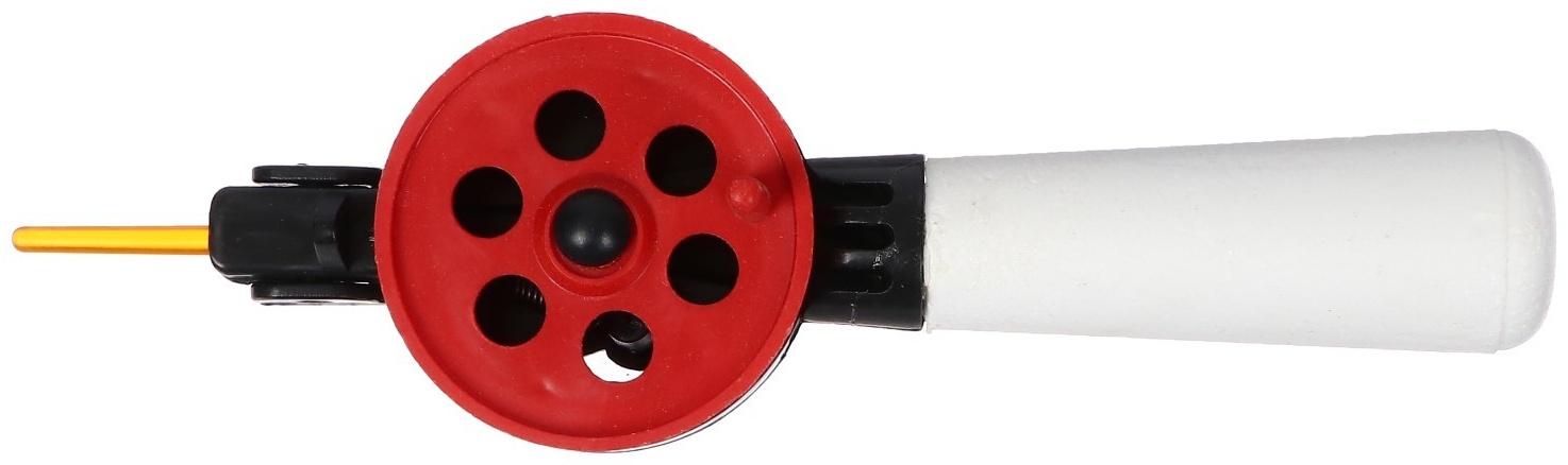 Удочка зимняя, ручка пенопласт длиной 70 мм, диаметр катушки 5.5 см, HFB-9B