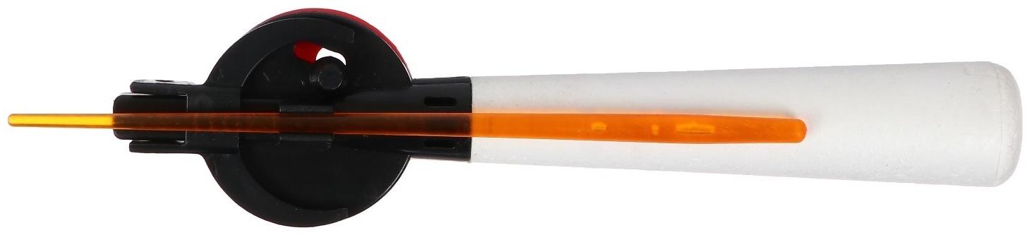 Удочка зимняя, ручка пенопласт длиной 130 мм, диаметр катушки 5.5 см, HFB-9B