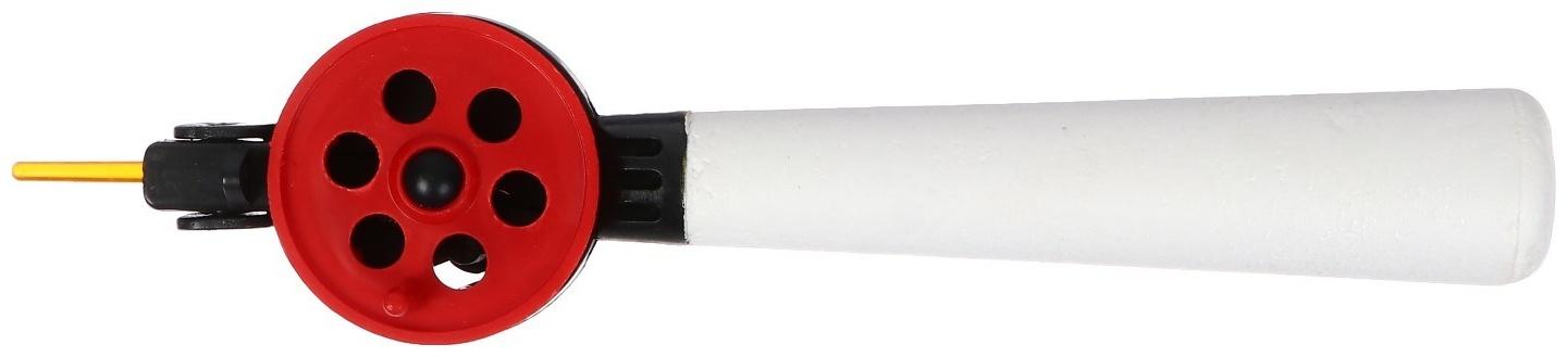 Удочка зимняя, ручка пенопласт длиной 130 мм, диаметр катушки 5.5 см, HFB-9B