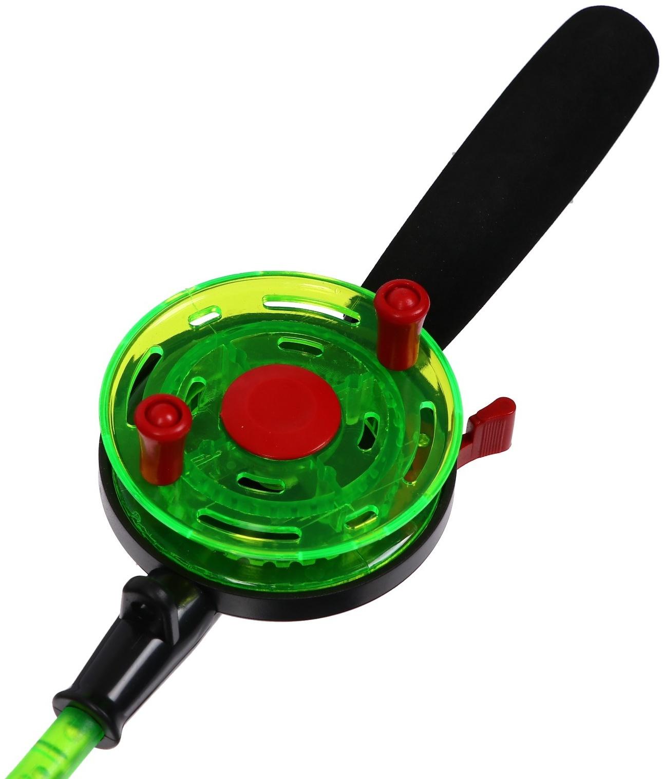 Удочка зимняя составная, ручка неопрен, диаметр катушки 8 см, HFB-11F