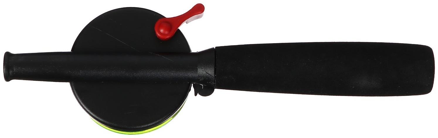 Удочка зимняя составная, ручка неопрен, диаметр катушки 7 см, HFB-12F