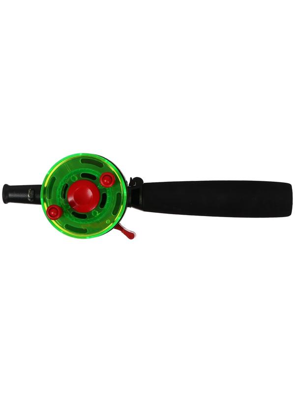 Удочка зимняя составная, ручка неопрен, диаметр катушки 7 см, HFB-12F