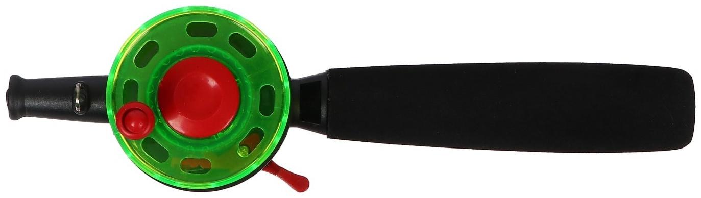 Удочка зимняя составная, ручка неопрен, диаметр катушки 6 см, HFB-13F