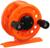 Катушка инерционная, пластик, диаметр 5 см, цвет оранжевый, 108