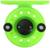 Катушка инерционная, пластик, диаметр 5 см, цвет салатовый, 108