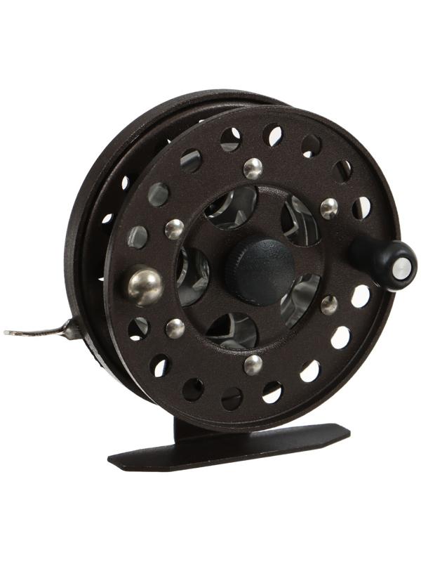 Катушка инерционная, металл, диаметр 7.5 см, цвет коричневый, HF75