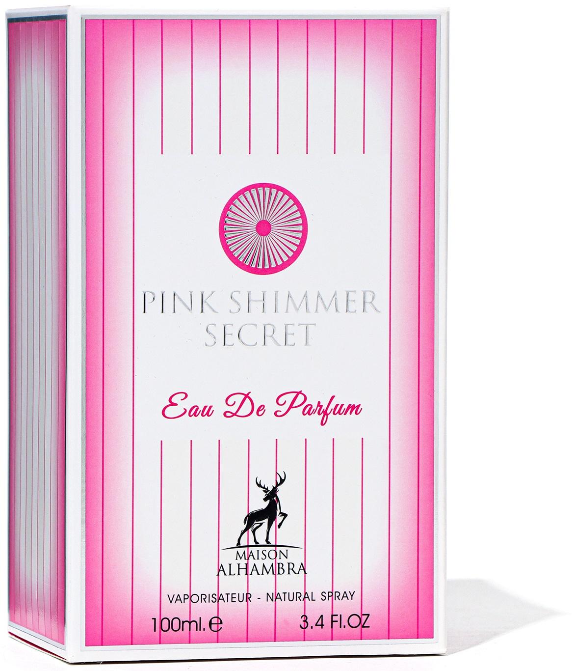 Парфюмерная вода женская Pink Shimmer Secret (по мотивам Victoria Secret), 100 мл