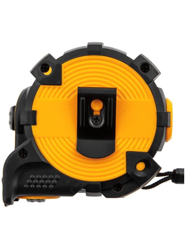 Рулетка Denzel 31521, нейлоновое покрытие, магнитный зацеп, автомат, 5 м х 19 мм