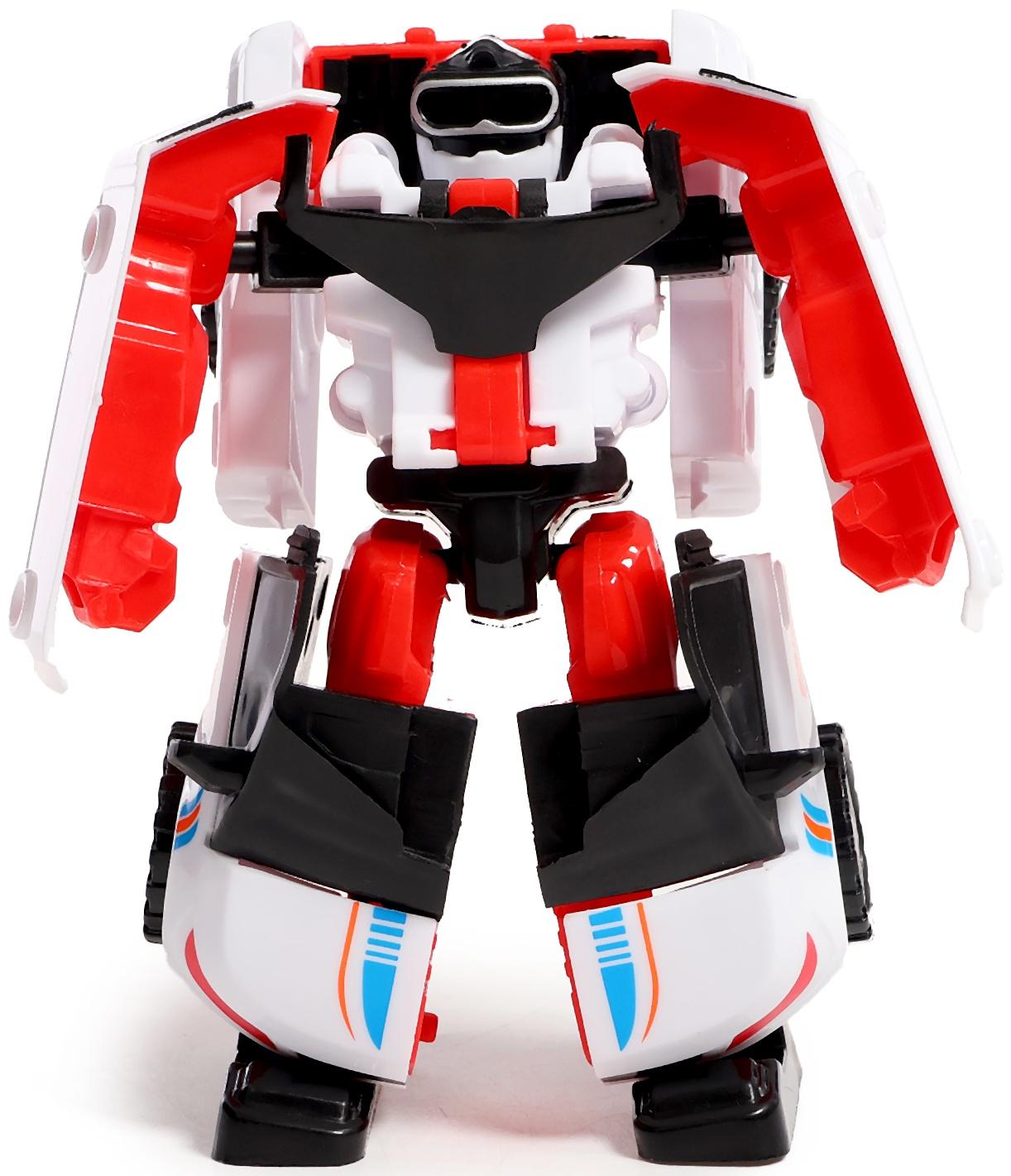 Набор роботов «Автоботы», 2 штуки, цвет зелёный, белый