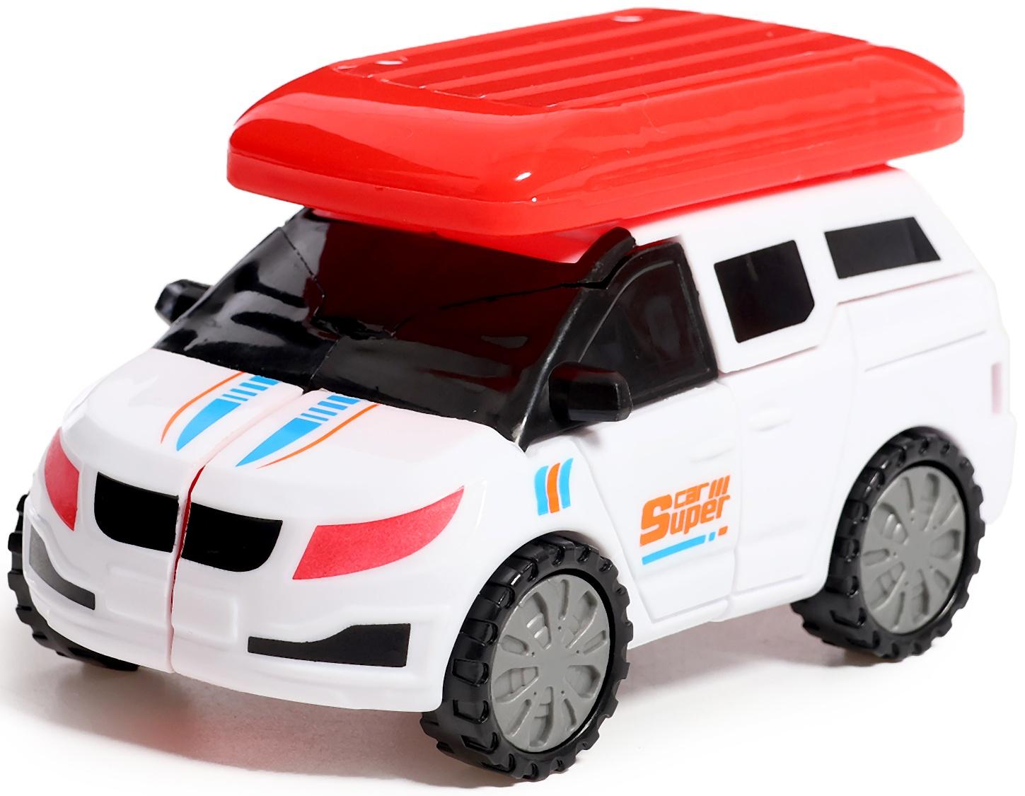 Набор роботов «Автоботы», 2 штуки, цвет зелёный, белый