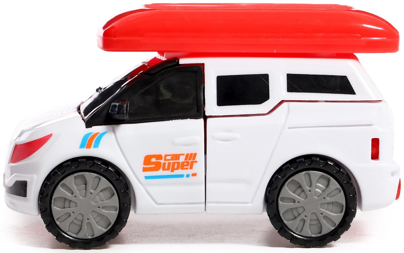 Набор роботов «Автоботы», 2 штуки, цвет зелёный, белый