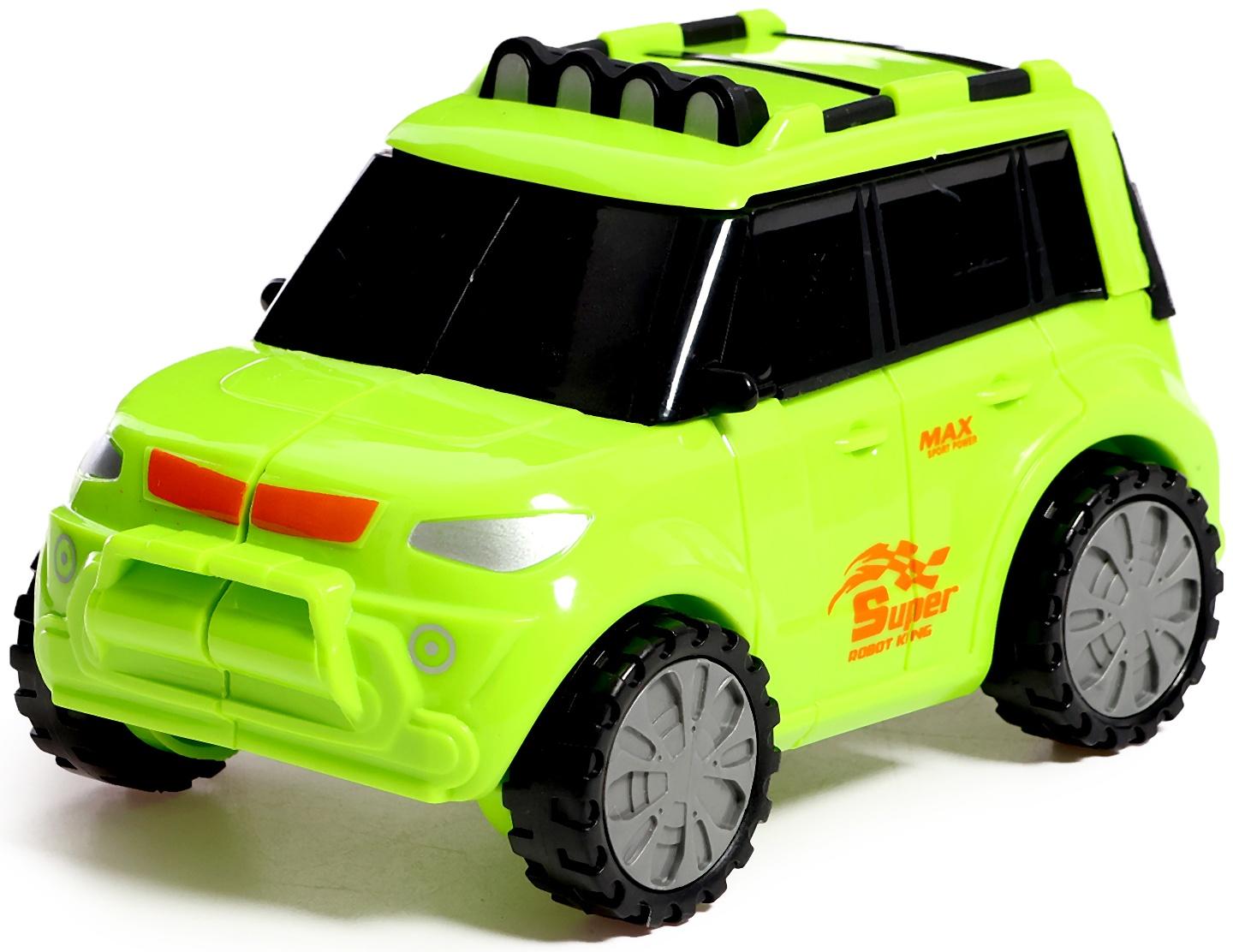 Набор роботов «Автоботы», 2 штуки, цвет зелёный, белый