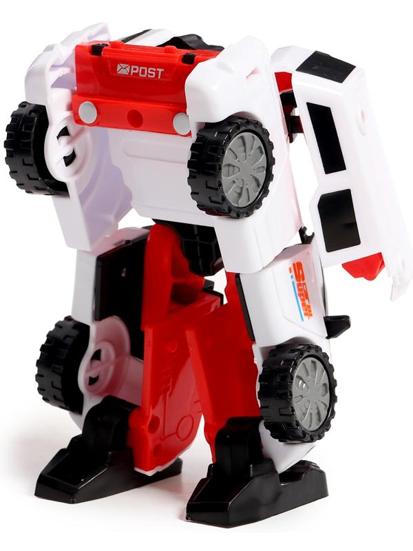 Набор роботов «Автоботы», 2 штуки, цвет зелёный, белый