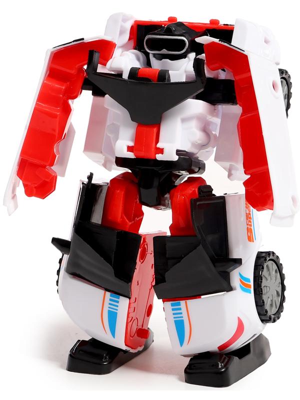 Набор роботов «Автоботы», 2 штуки, цвет зелёный, белый