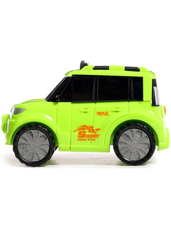 Набор роботов «Автоботы», 2 штуки, цвет зелёный, белый