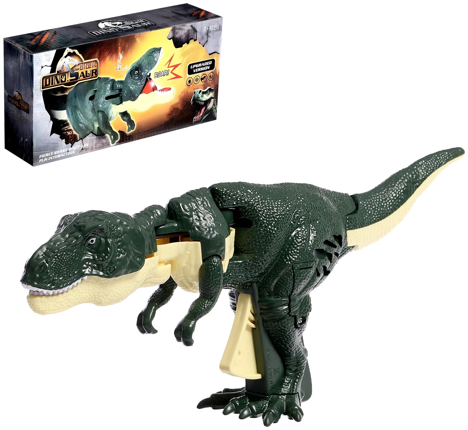 Хваталка-манипулятор «Тираннозавр», световые и звуковые эффекты