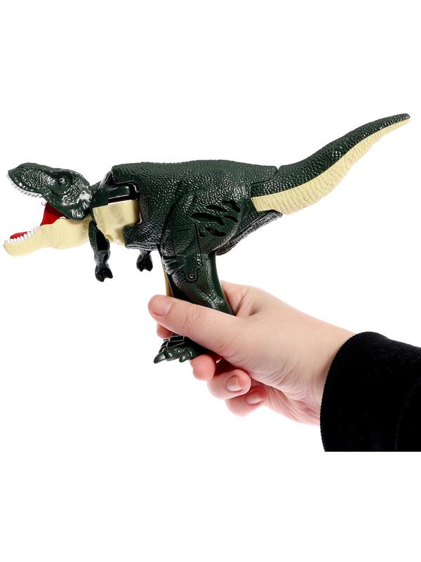 Хваталка-манипулятор «Тираннозавр», световые и звуковые эффекты