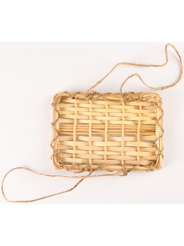 Полочка подвесная, 20,5х13х2 см, лоза