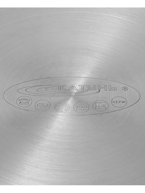 Сковорода блинная «Общепит», d=26 см, толщина корпуса 0,6 мм, индукционное дно ТРС 3,5 мм, покрытие Xylan