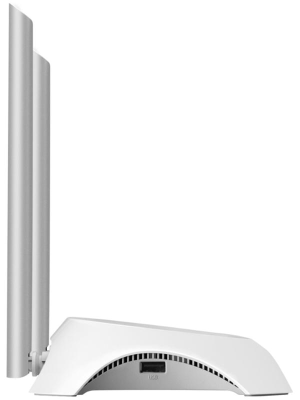 Wi-Fi роутер TP-Link TL-WR842N, 300 Мбит/с, 4 порта 100 Мбит/с, белый