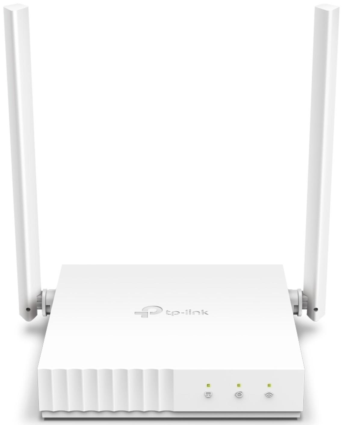 Wi-Fi роутер TP-Link TL-WR844N, 300 Мбит/с, 4 порта 100 Мбит/с, белый