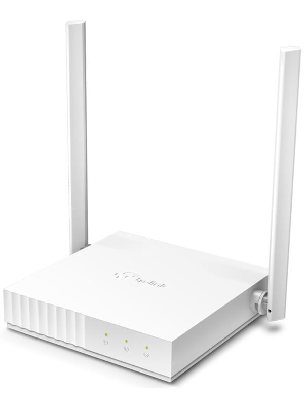 Wi-Fi роутер TP-Link TL-WR844N, 300 Мбит/с, 4 порта 100 Мбит/с, белый