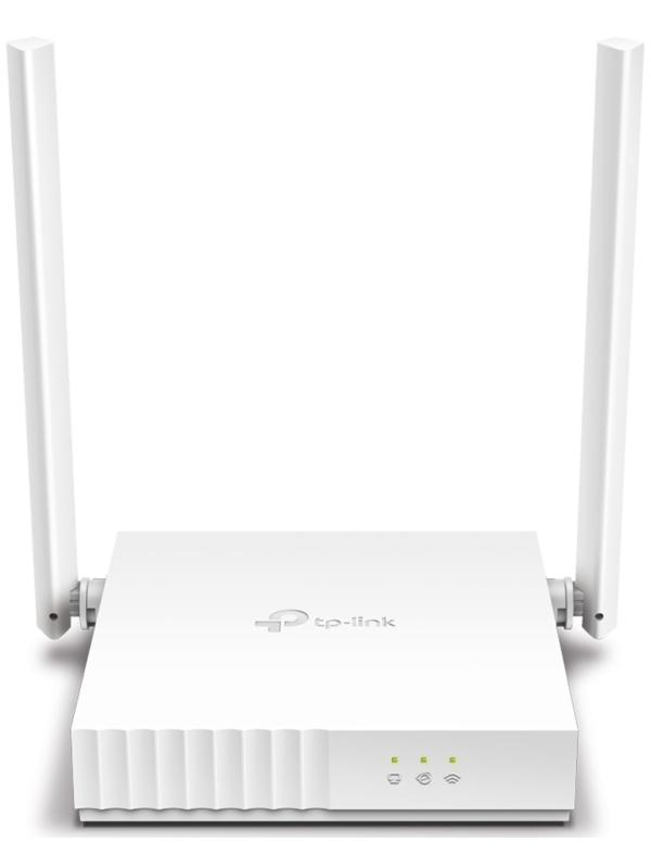 Wi-Fi роутер TP-Link TL-WR820N, 300 Мбит/с, 2 порта 100 Мбит/с, белый