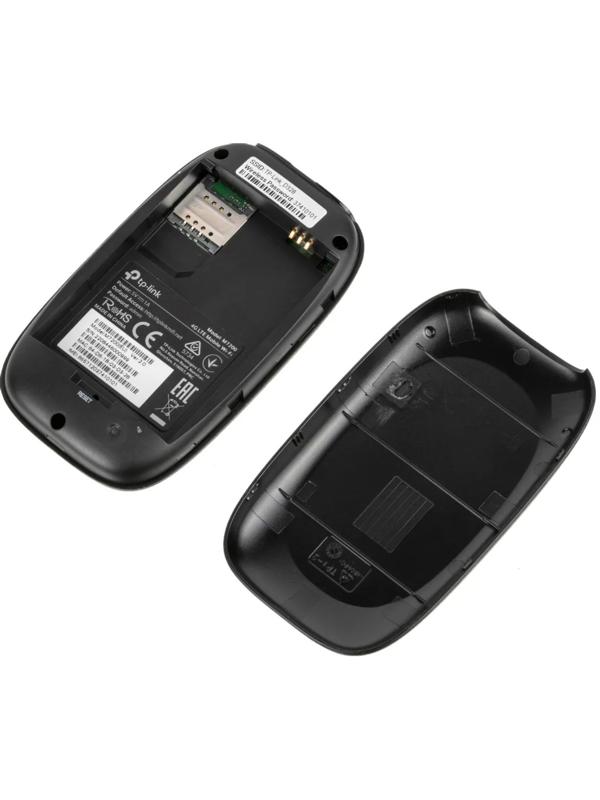 Wi-Fi роутер TP-Link M7200, мобильный, 300 Мбит/с, 150 Мбит/с, 4G, чёрный