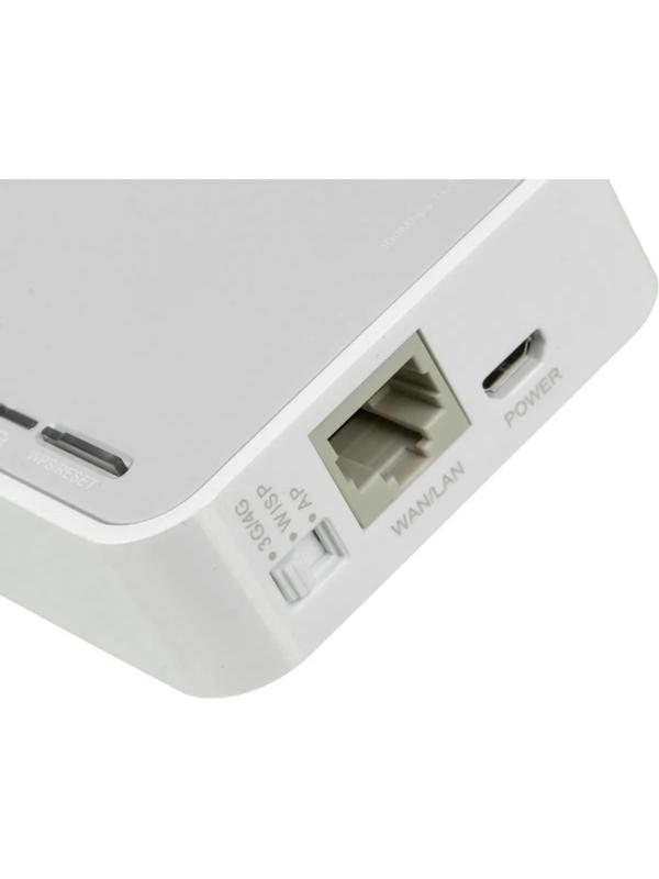 Wi-Fi роутер TP-Link TL-MR3020, 300 Мбит/с, 1 порт 100 Мбит/с, белый