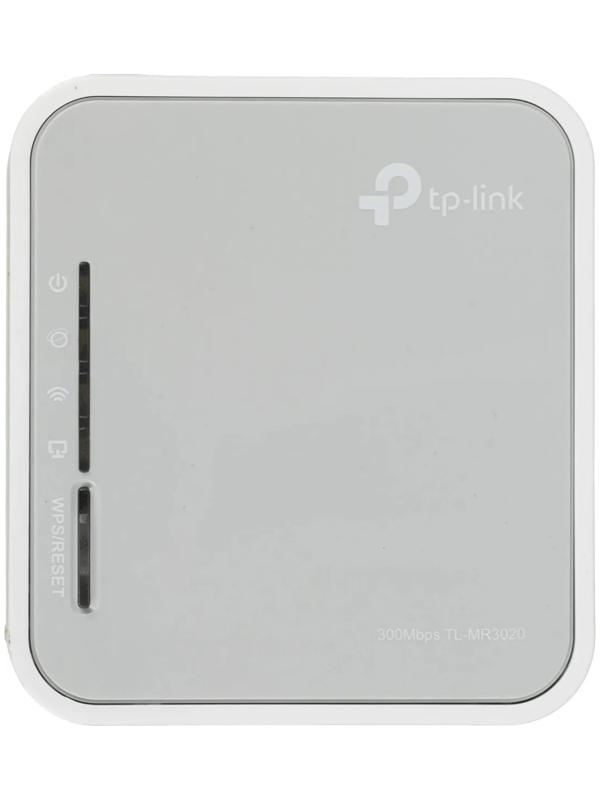 Wi-Fi роутер TP-Link TL-MR3020, 300 Мбит/с, 1 порт 100 Мбит/с, белый