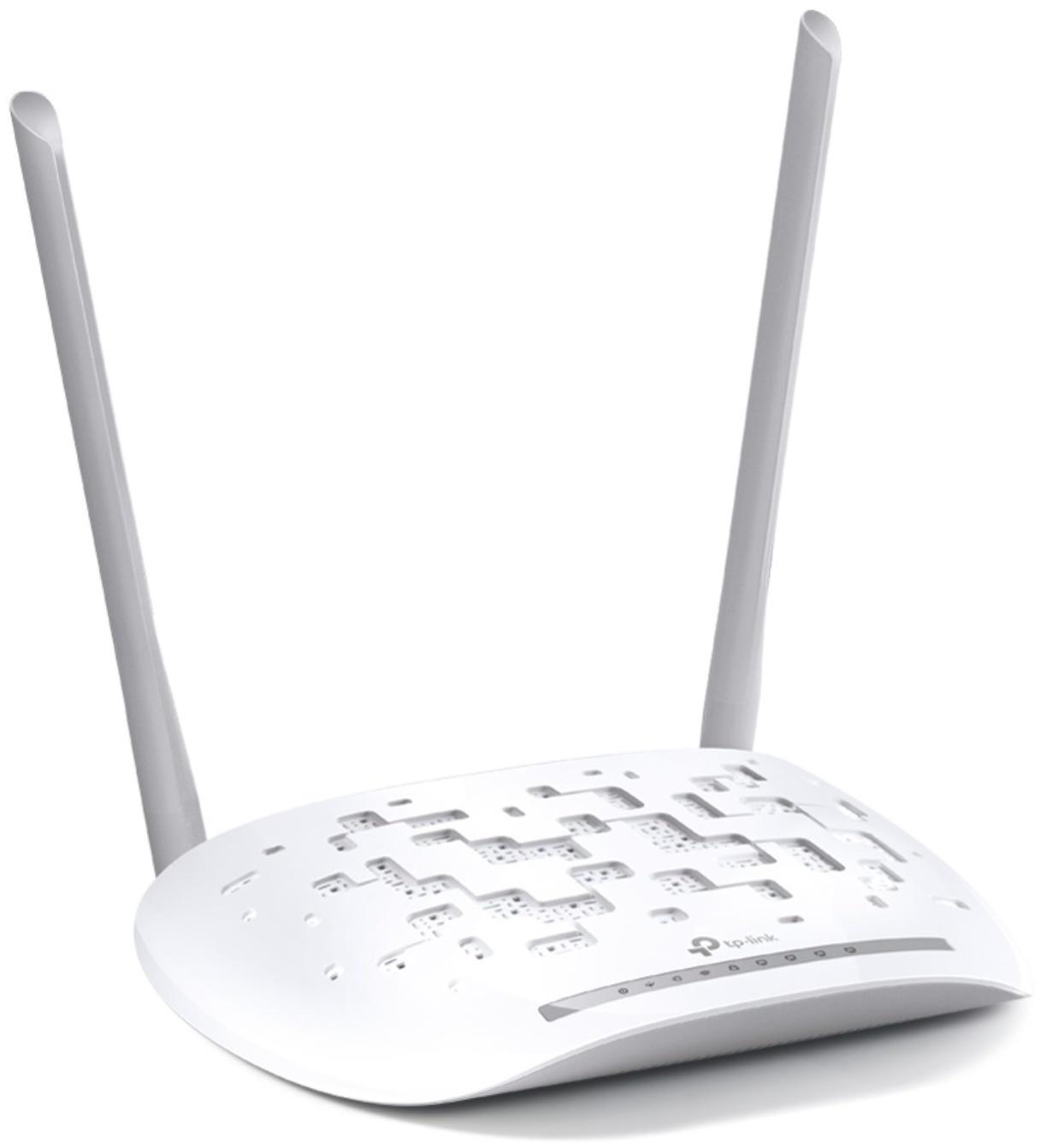Wi-Fi роутер TP-Link TD-W8961N, 300 Мбит/с, 4 порта 100 Мбит/с, белый