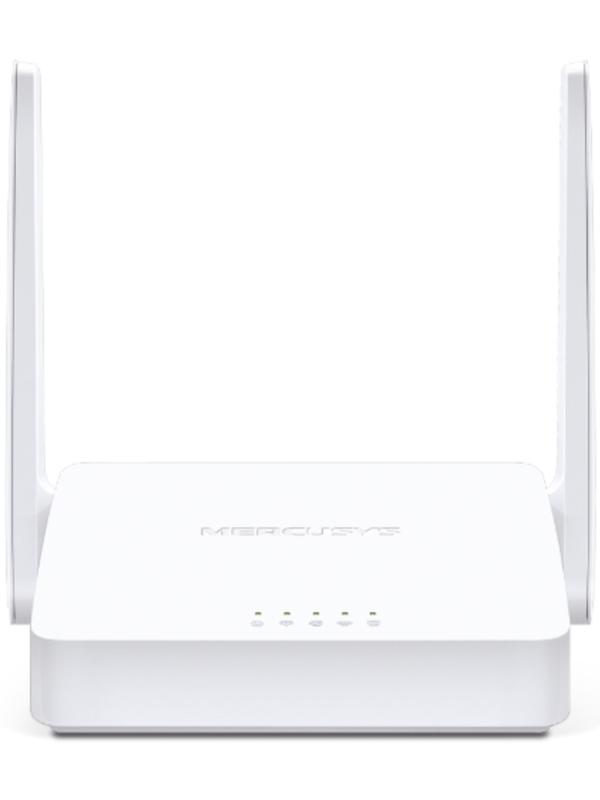 Wi-Fi роутер Mercusys MW300D, 300 Мбит/с, 3 порта 100 Мбит/с, белый