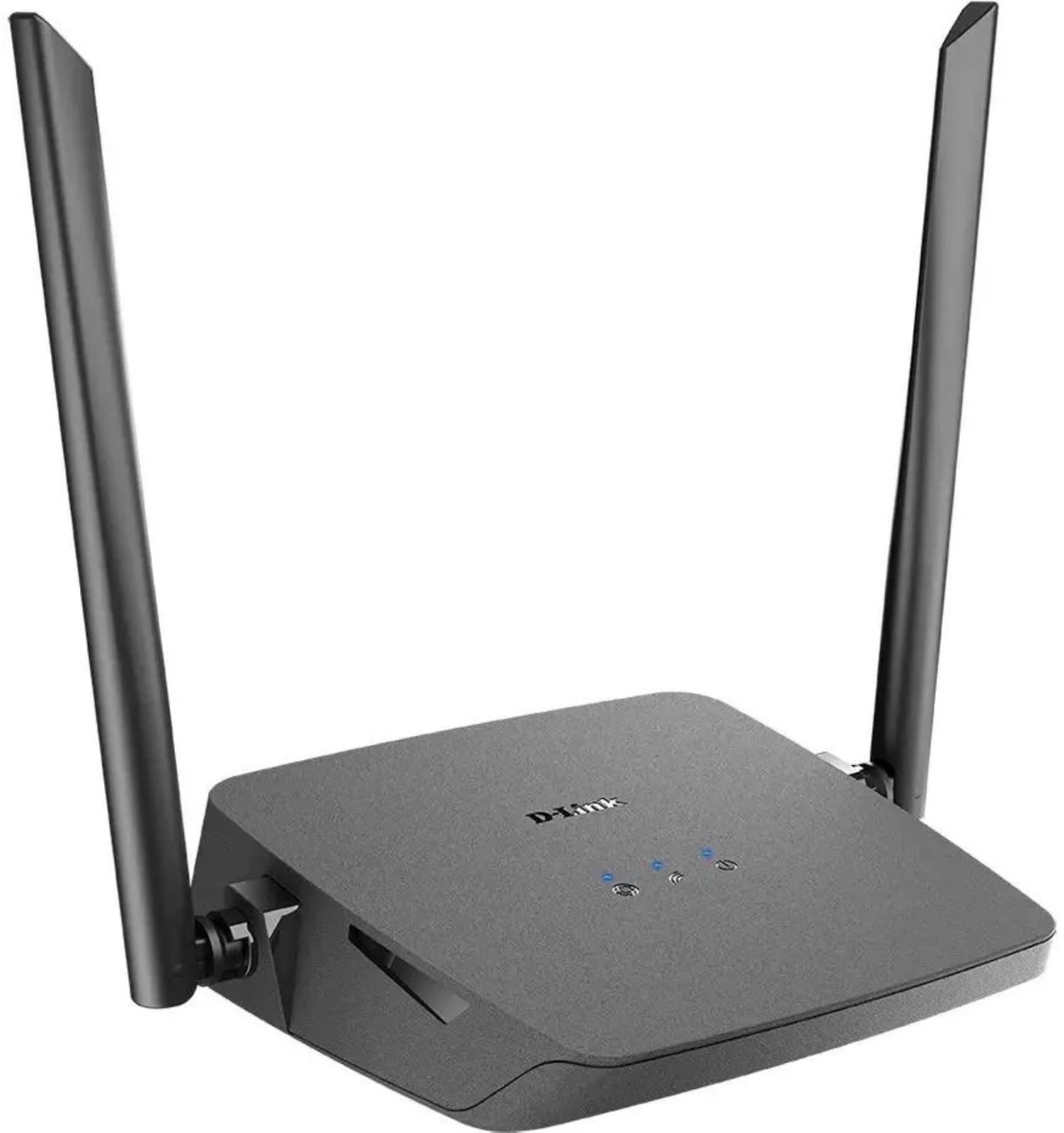 Wi-Fi роутер D-Link DIR-615/Z1A, 300 Мбит/с, 4 порта 100 Мбит/с, чёрный