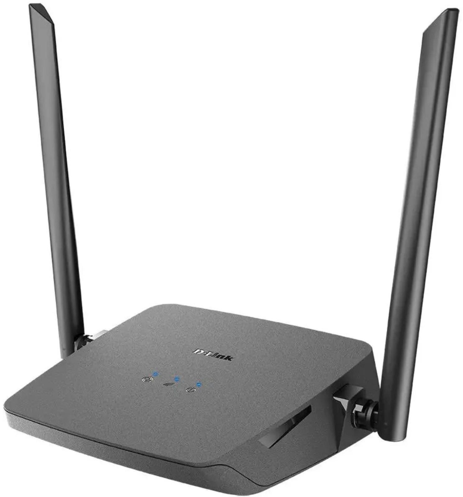 Wi-Fi роутер D-Link DIR-615/Z1A, 300 Мбит/с, 4 порта 100 Мбит/с, чёрный