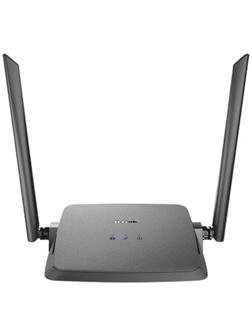 Wi-Fi роутер D-Link DIR-615/Z1A, 300 Мбит/с, 4 порта 100 Мбит/с, чёрный