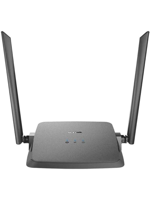 Wi-Fi роутер D-Link DIR-615/Z1A, 300 Мбит/с, 4 порта 100 Мбит/с, чёрный