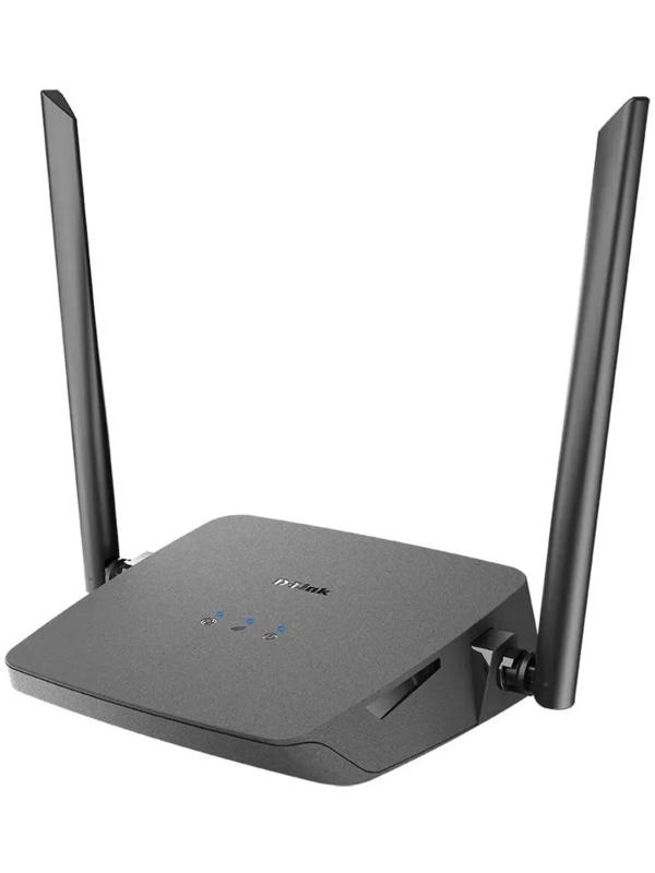 Wi-Fi роутер D-Link DIR-615/Z1A, 300 Мбит/с, 4 порта 100 Мбит/с, чёрный