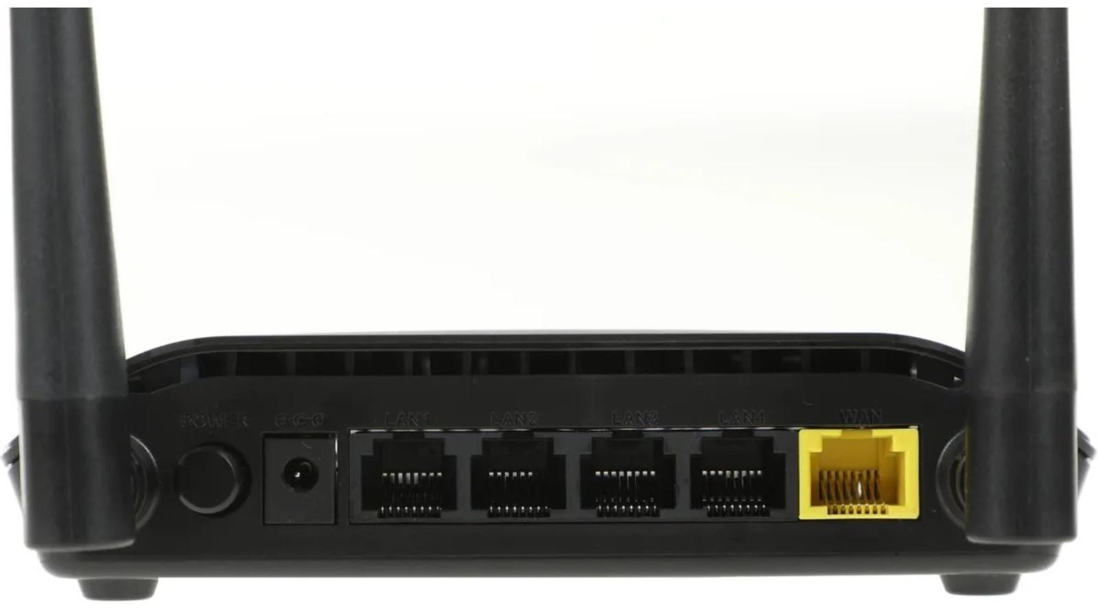 Wi-Fi роутер D-Link DIR-620S/RU/B1A, 300 Мбит/с, 4 порта 100 Мбит/с, чёрный