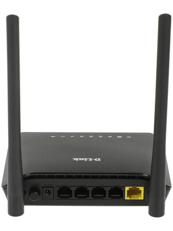 Wi-Fi роутер D-Link DIR-620S/RU/B1A, 300 Мбит/с, 4 порта 100 Мбит/с, чёрный