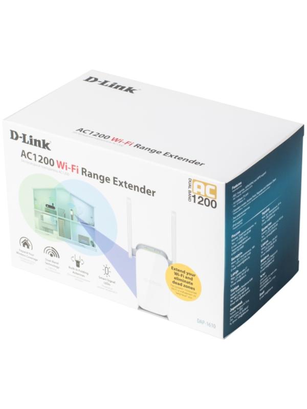 Точка доступа TP-Link DAP-1610/ACR/A2A, 1167 Мбит/с, 1 порт 100 Мбит/с, белая