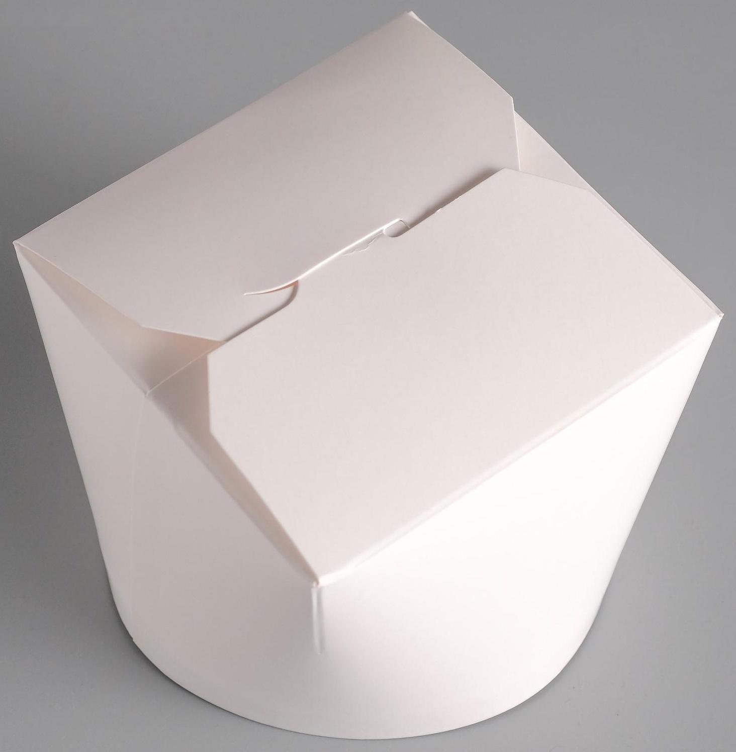 Контейнер для лапши «ВОК», белая, 0,75 л