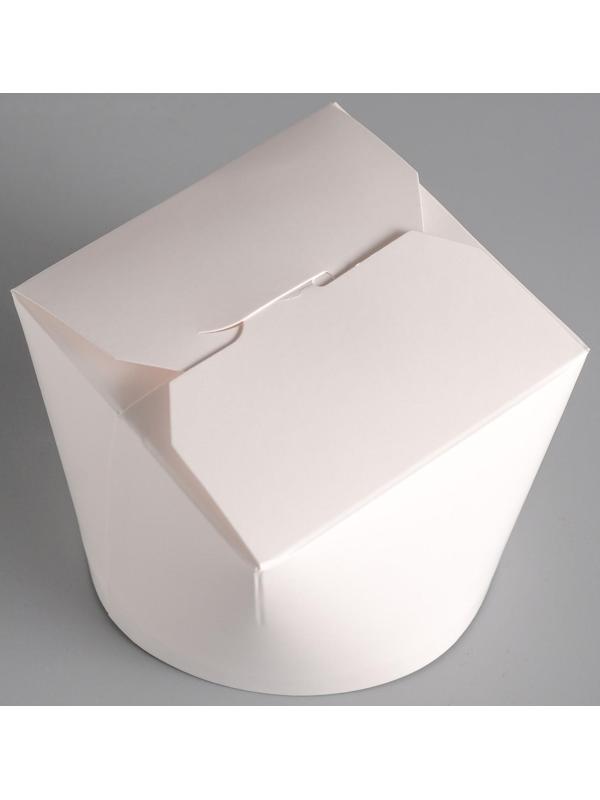 Контейнер для лапши «ВОК», белая, 0,75 л