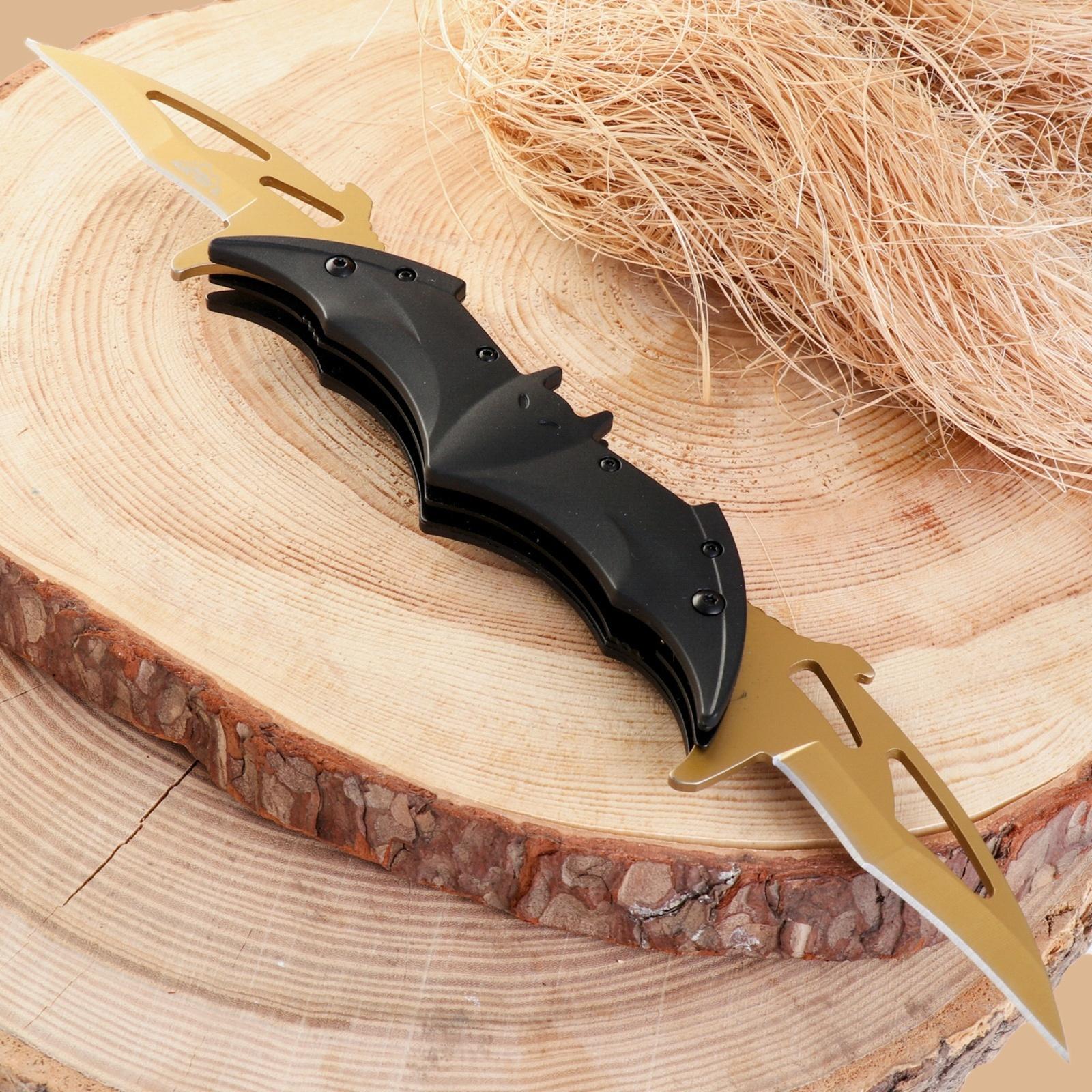 Нож складной двухклинковый 