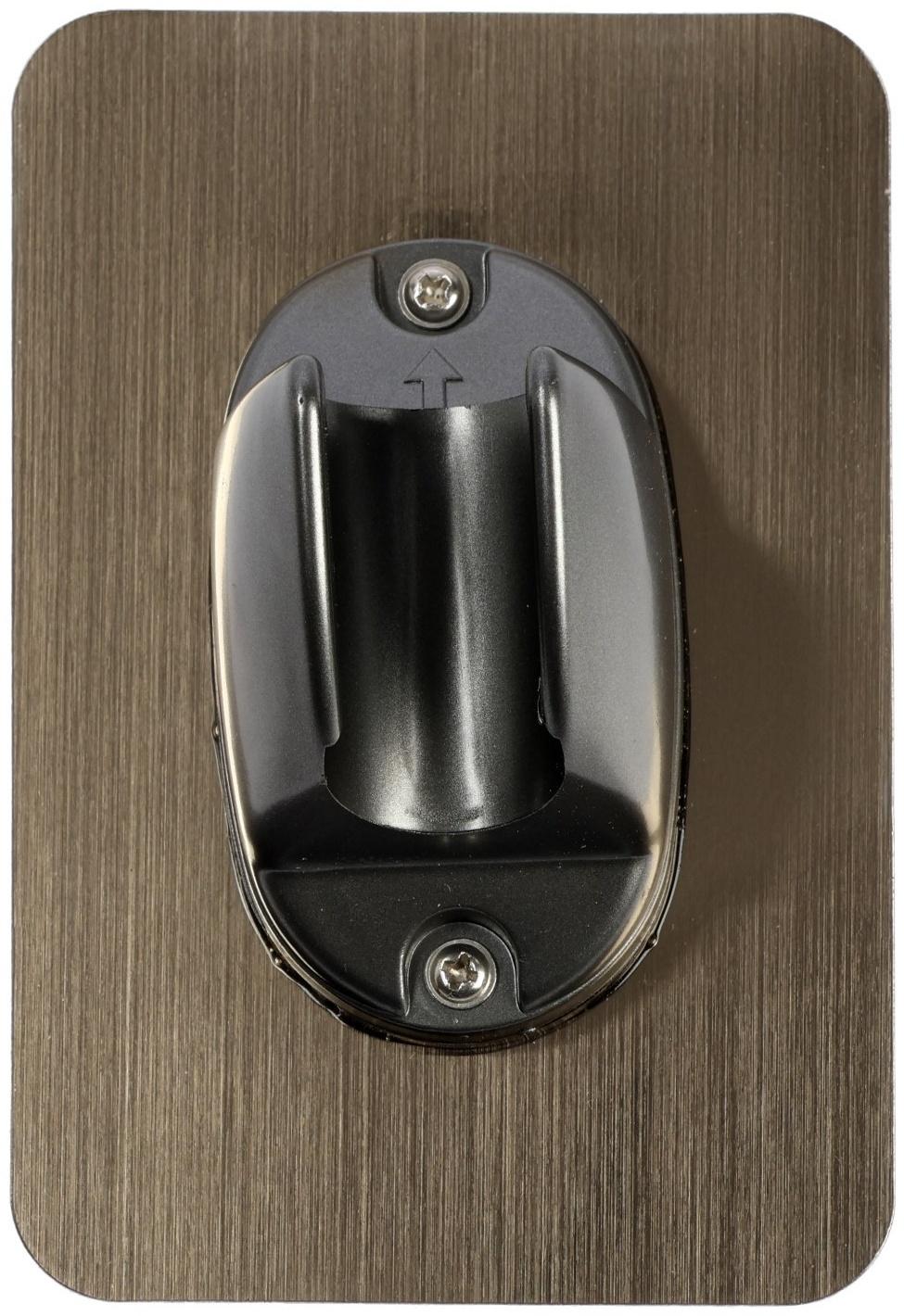 Держатель для душевой лейки ZEIN Z108, нерегулируемый, самоклеющийся, бронза