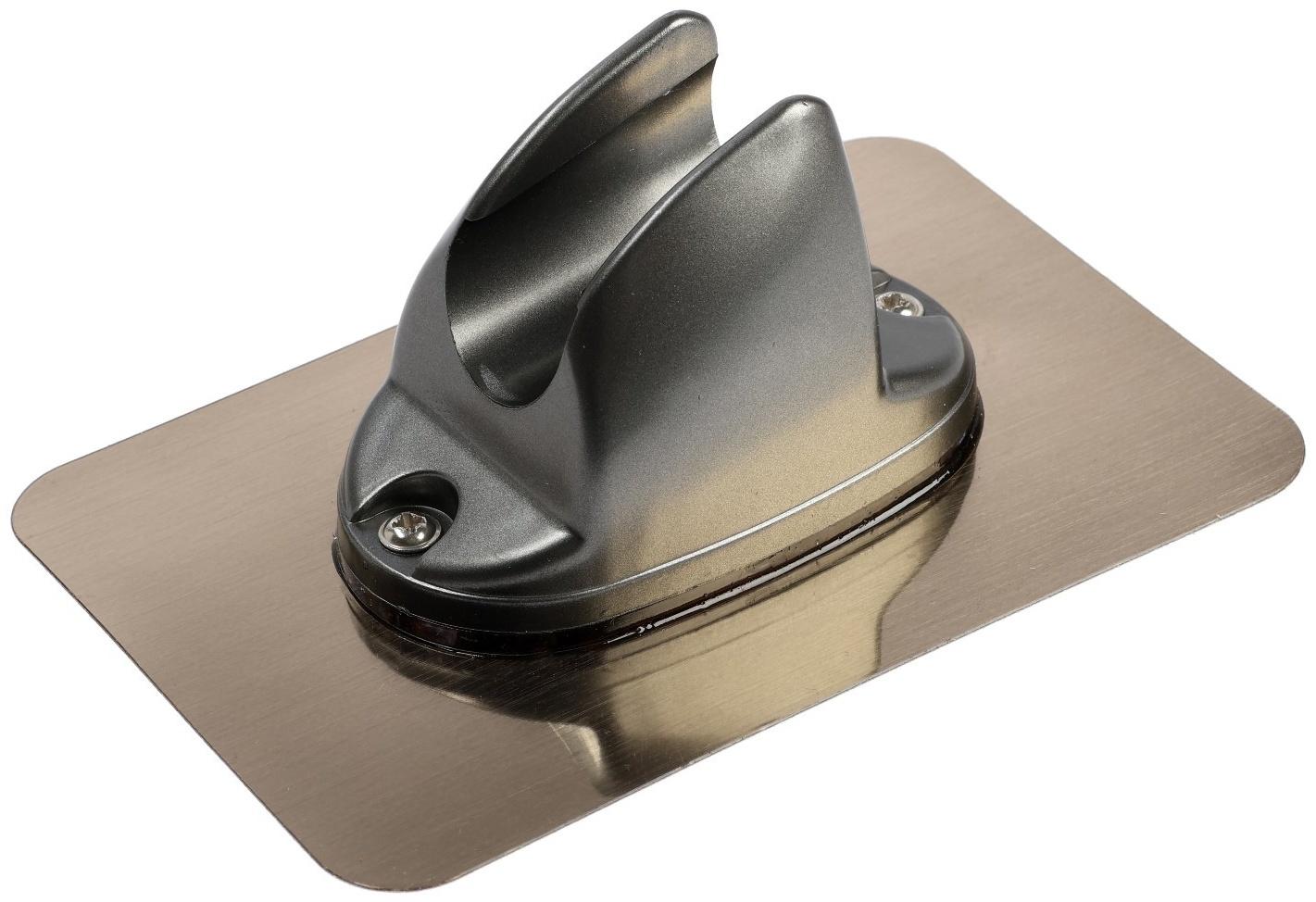 Держатель для душевой лейки ZEIN Z108, нерегулируемый, самоклеющийся, бронза